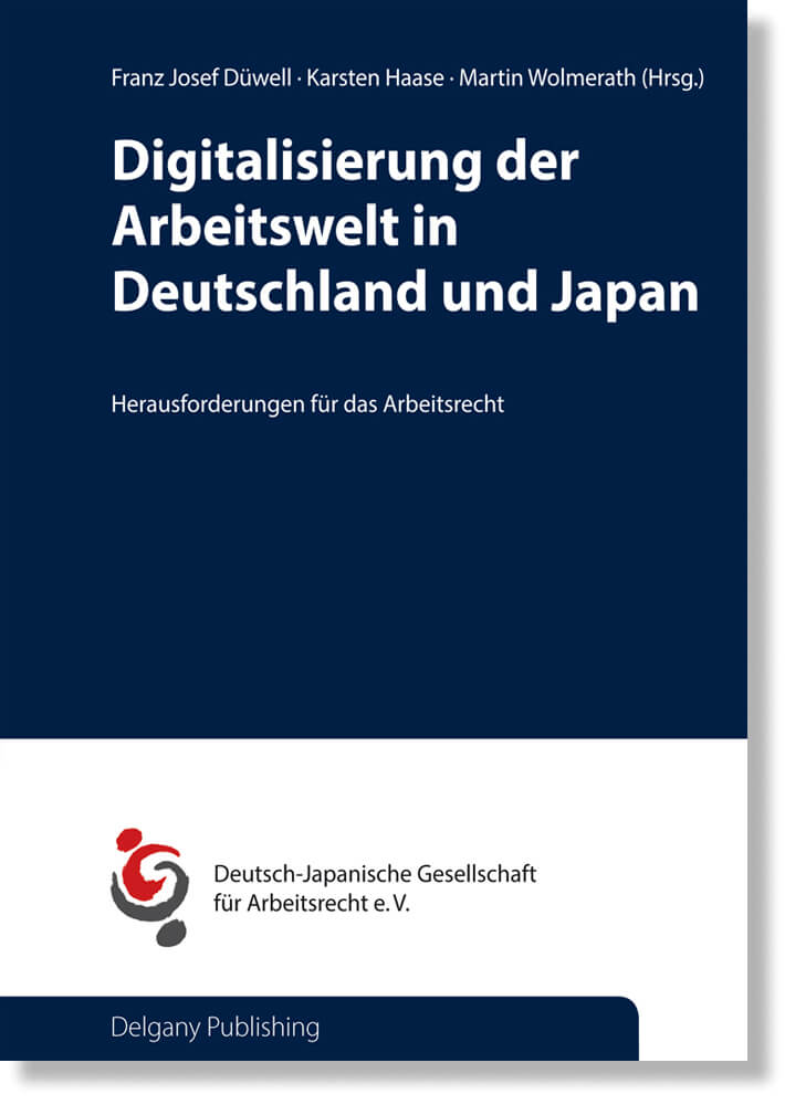 Digitalisierung der Arbeitswelt in Deutschland und Japan Cover