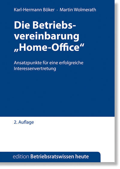 Die Betriebsvereinbarung "Home-Office" Cover